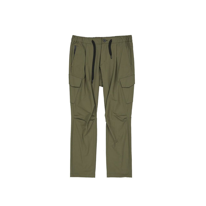 Herno Bicolor Polyester Cargo Pants for Men
