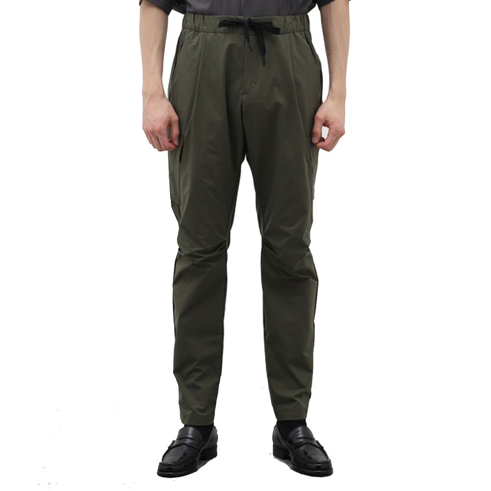 Herno Bicolor Polyester Cargo Pants for Men