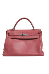 Hermès Kelly 32 Rouge H Togo Retourné Palladium