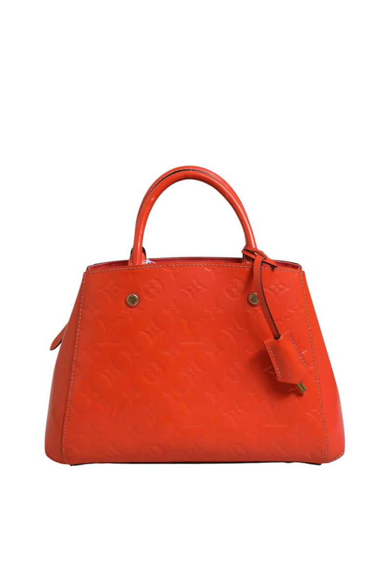 Louis Vuitton Montaigne Bag - Orange