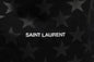 Saint Laurent Rive Droite Black Tote Bag With Star Print Tote bag