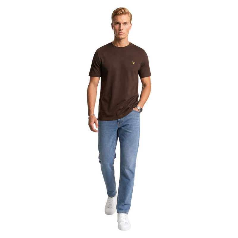 Lyle & Scott Brown Cotton T-Shirt for Men