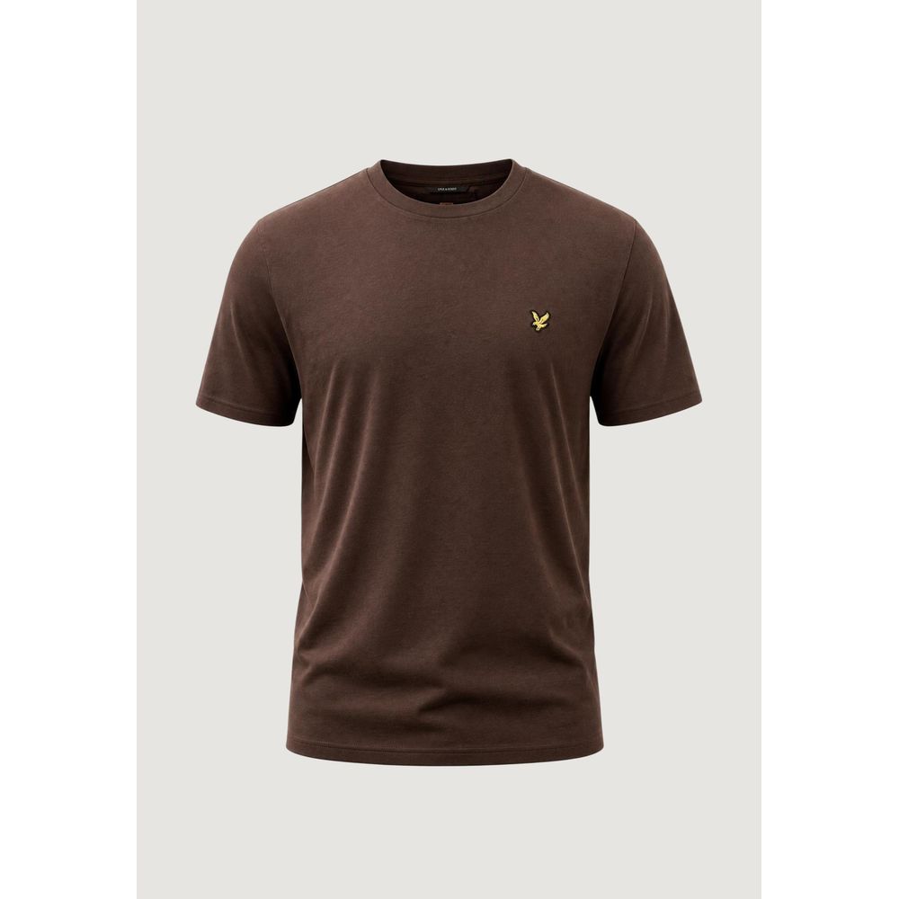 Lyle & Scott Brown Cotton T-Shirt for Men