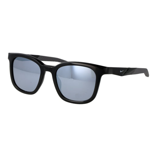 Nike Black Plastic Sunglasses - Unisex with Mirrored Lenses