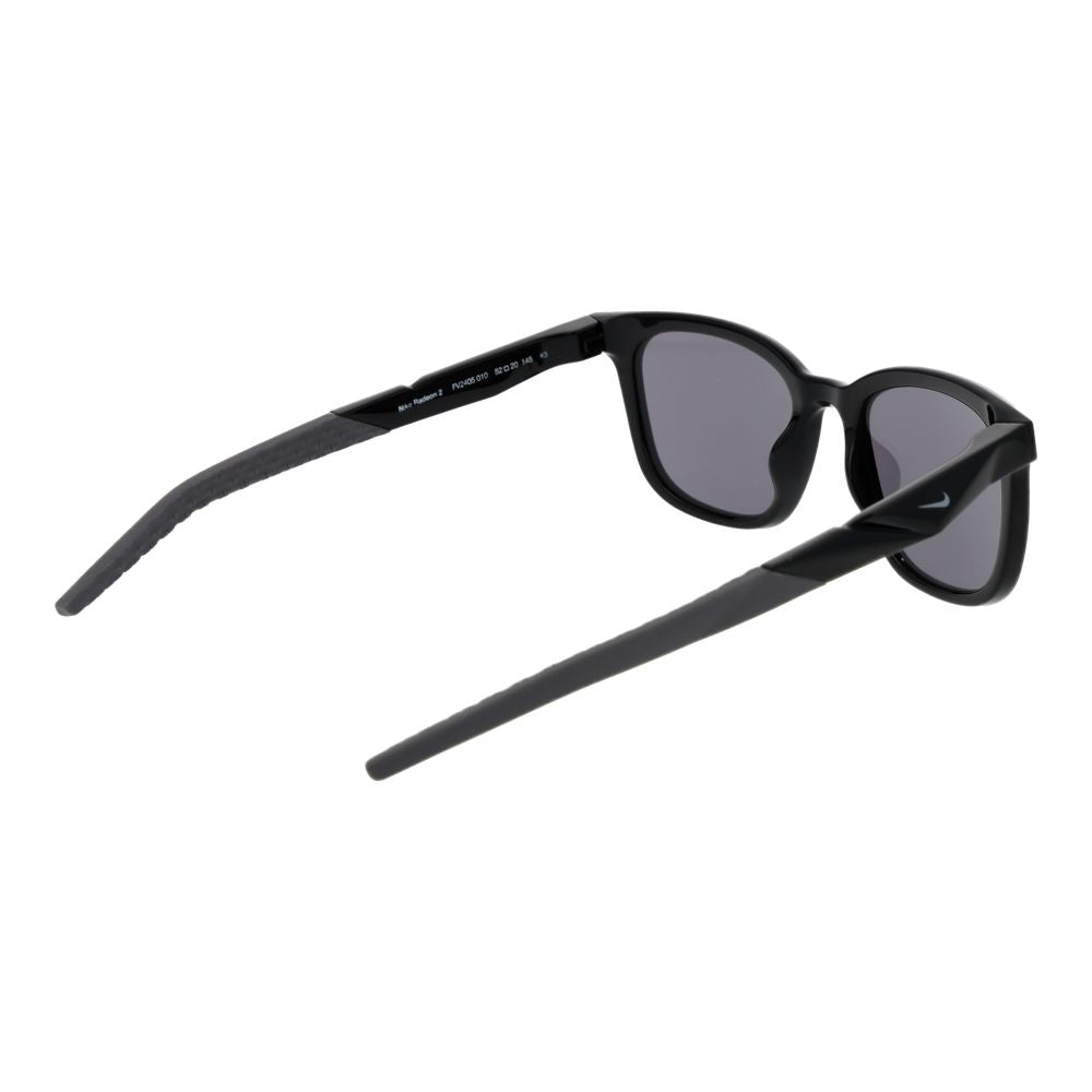 Nike Black Plastic Sunglasses - Unisex with Mirrored Lenses