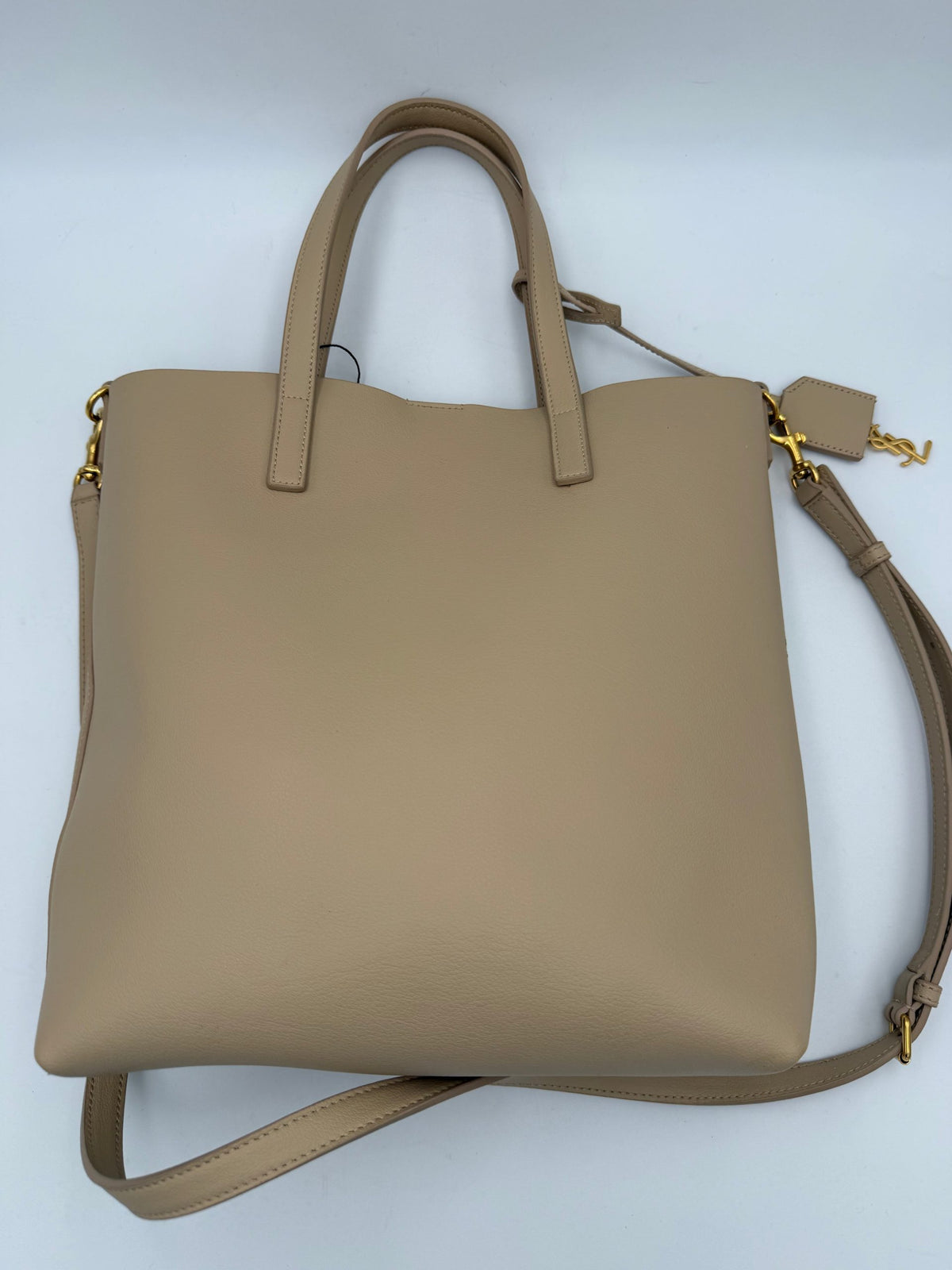 Saint Laurent SAINT LAURENT SHOPPING Beige Bag - Élégance Intemporelle