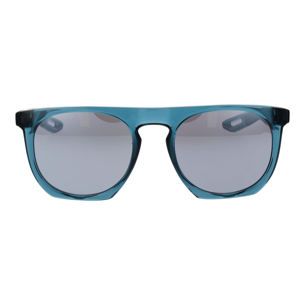 Nike Blue Plastic Sunglasses - Unisex Mirrored Lenses