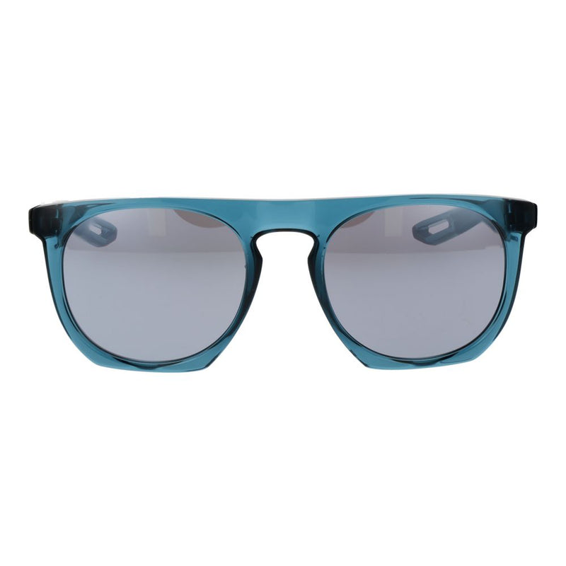 Nike Blue Plastic Sunglasses - Unisex Mirrored Lenses
