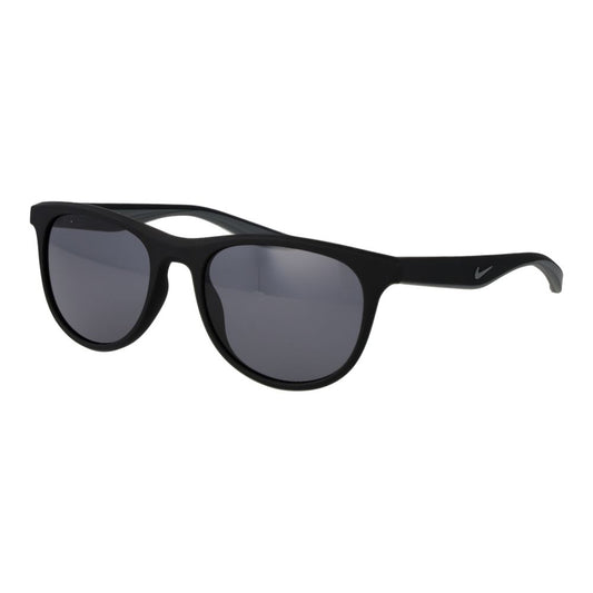Nike Black Plastic Sunglasses - Unisex Round Style