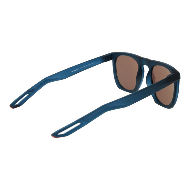 Nike Blue Plastic Sunglasses - Unisex Panto Style