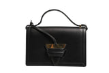 Loewe Barcelona Medium Leather Shoulder Bag en Cuir Noir