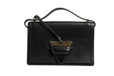 Loewe Barcelona Medium Leather Shoulder Bag - Black