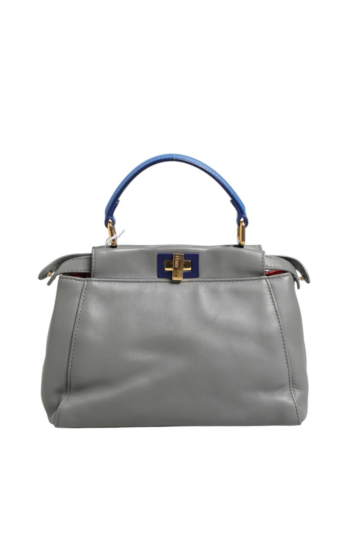 Fendi Mini Peekaboo Blue Grey - Élégance et Style
