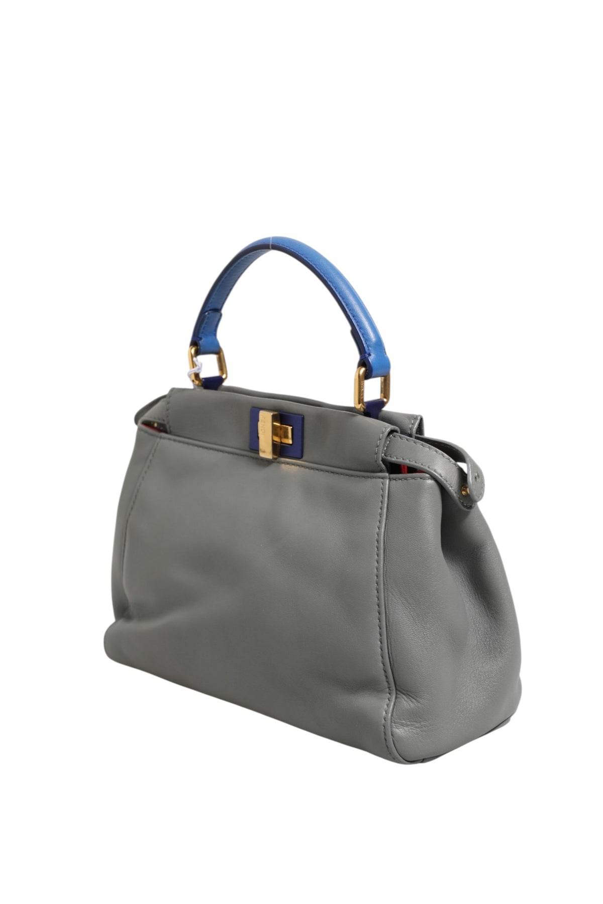 Fendi Mini Peekaboo Blue Grey - Élégance et Style