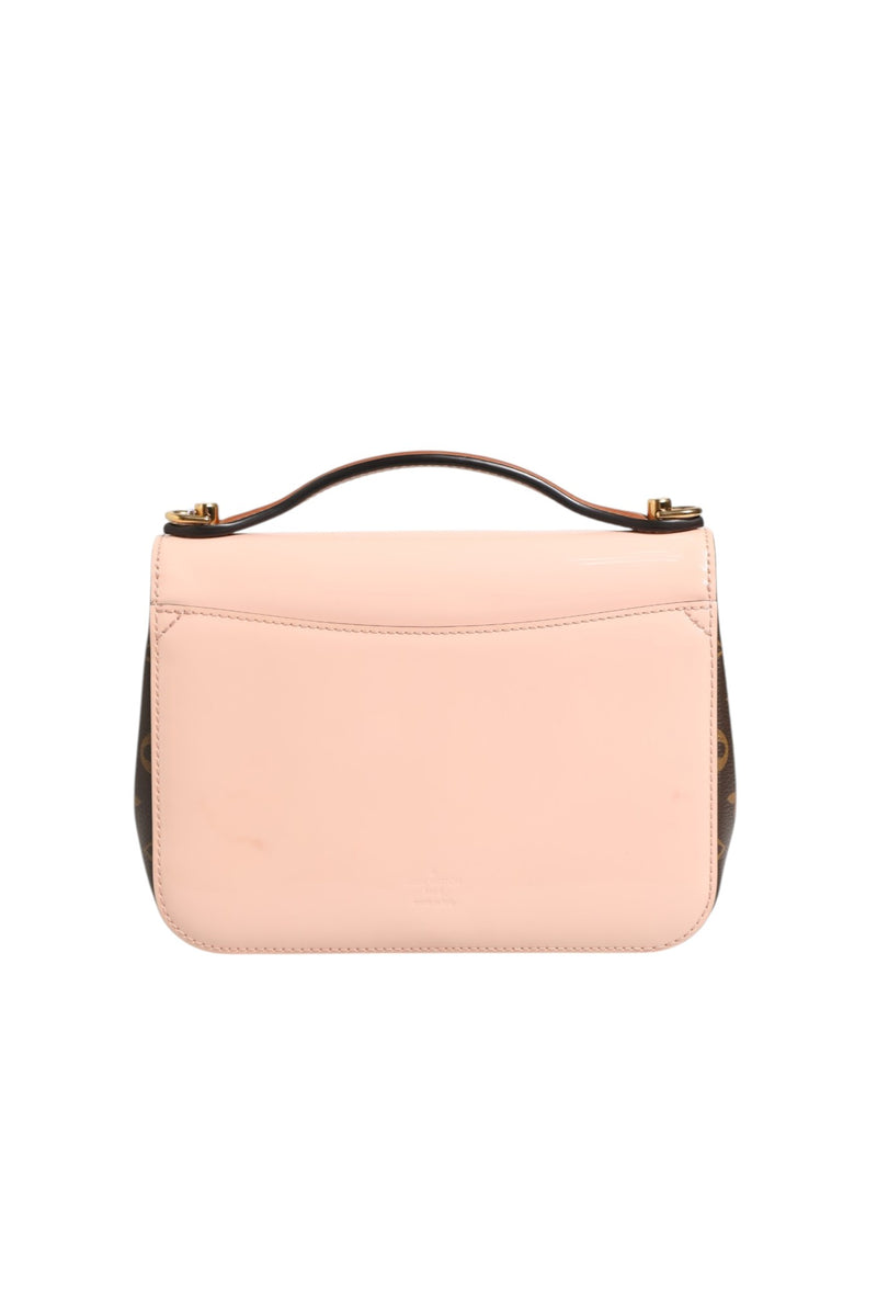 Louis Vuitton Pink Vernis and Monogram Canvas Cherrywood BB Shoulder Bag
