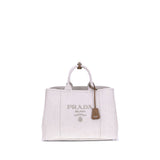 Sac bandoulière Prada en coton beige