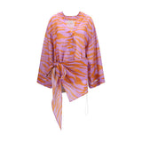 The Attico Multicolor Cotton Pattern Shirt - SS26