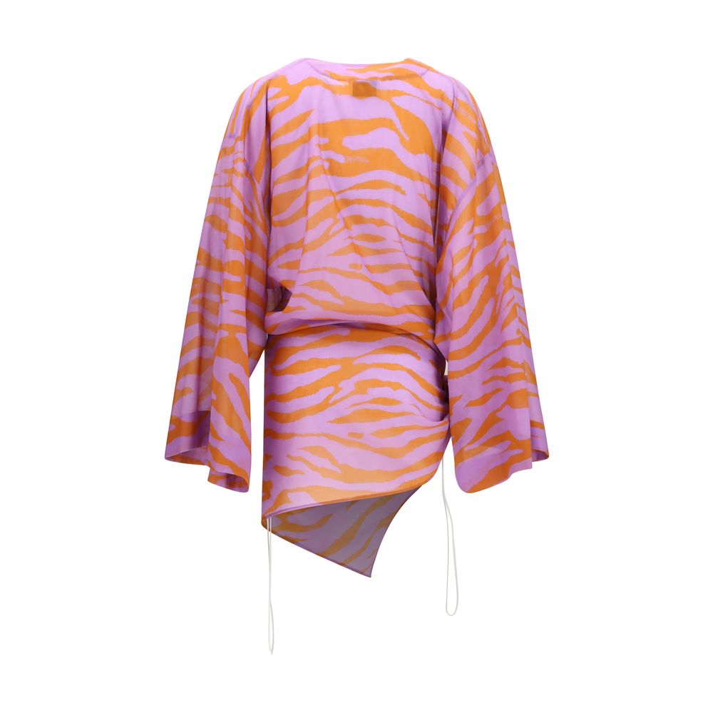 The Attico Multicolor Cotton Pattern Shirt - SS26