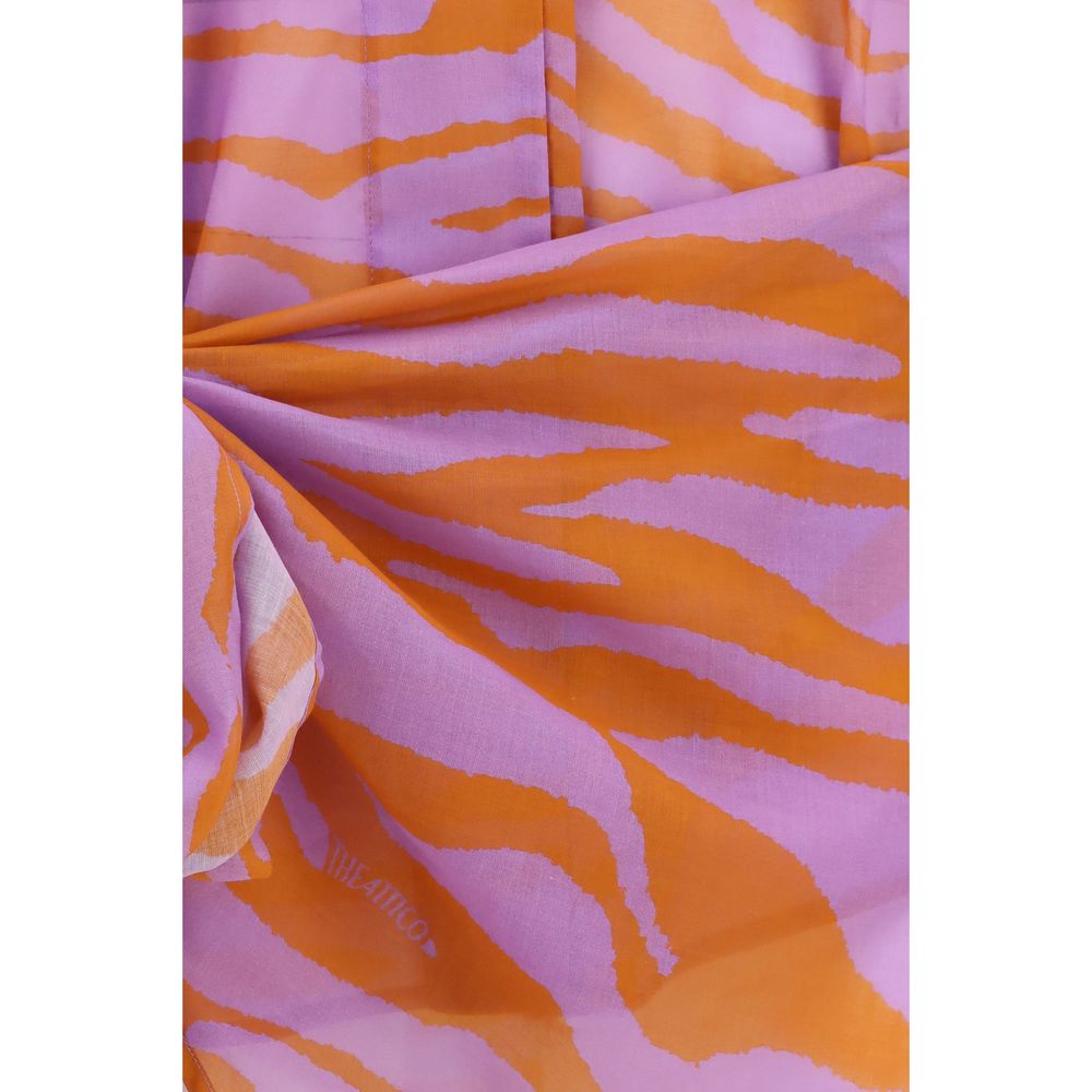 The Attico Multicolor Cotton Pattern Shirt - SS26