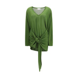 The Attico Bicolor Viscose Mini Dress for Women