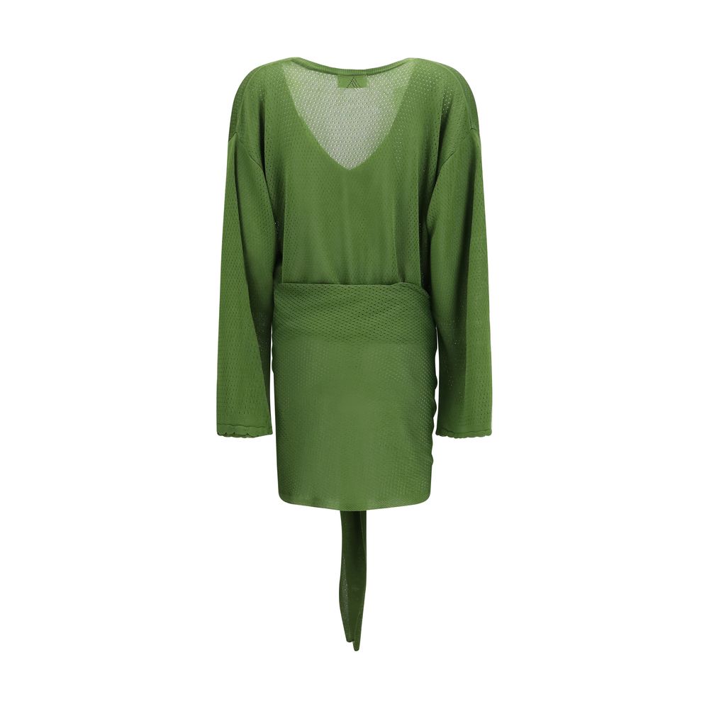 The Attico Bicolor Viscose Mini Dress for Women