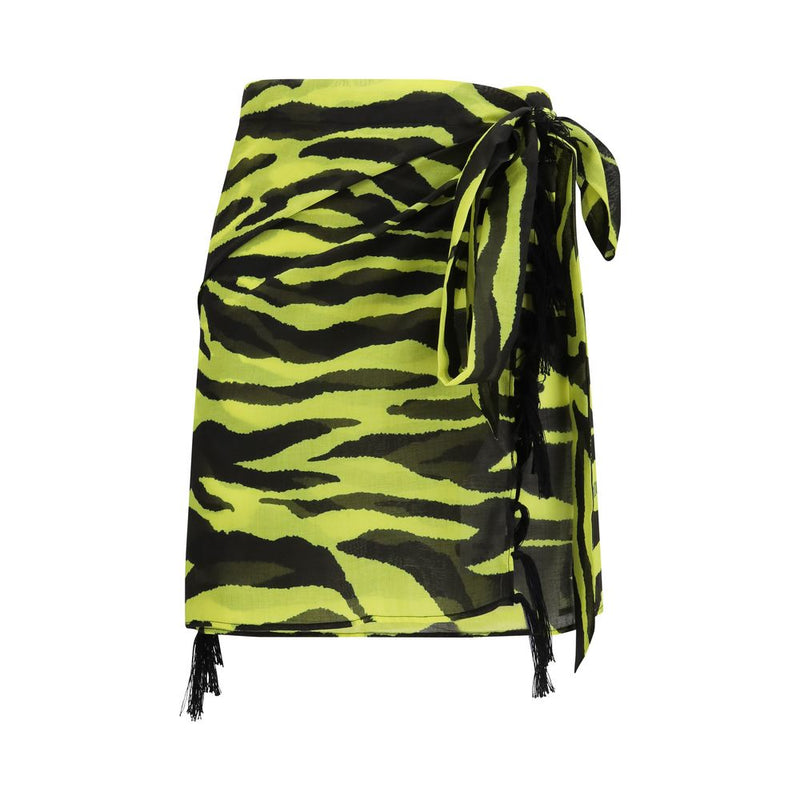 Les cache-maillots en coton bicolore The Attico