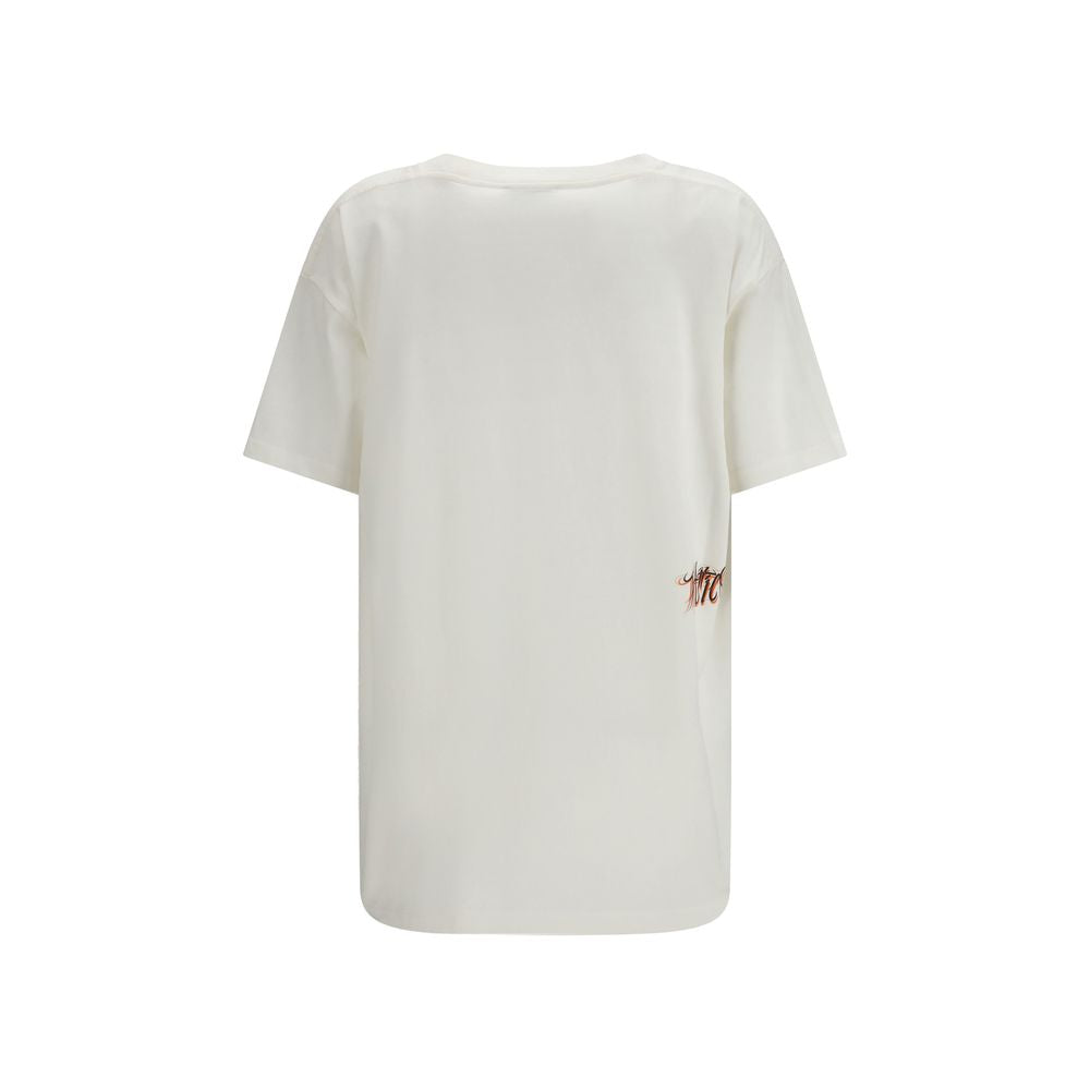 The Attico White Oversized Cotton T-Shirt
