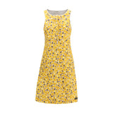 Miu Miu Bicolor Cotton Casual Dress - Floral Midi Style