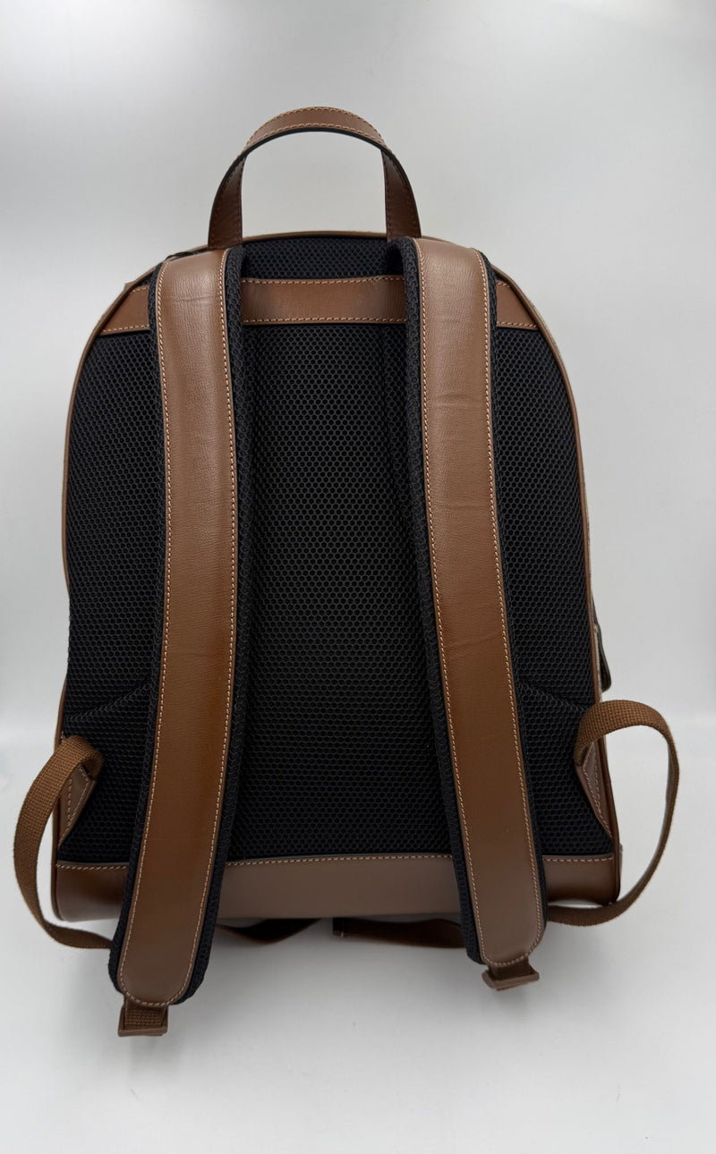 Gucci GG Supreme and Leather Backpack - Timeless Luxury