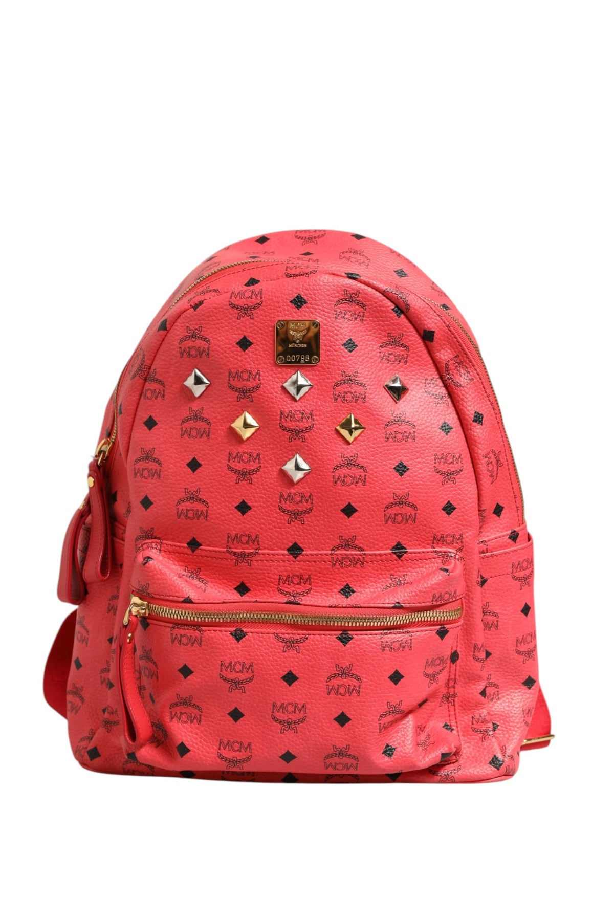 MCM Visetos Backpack - Élégance et Praticité en Rose