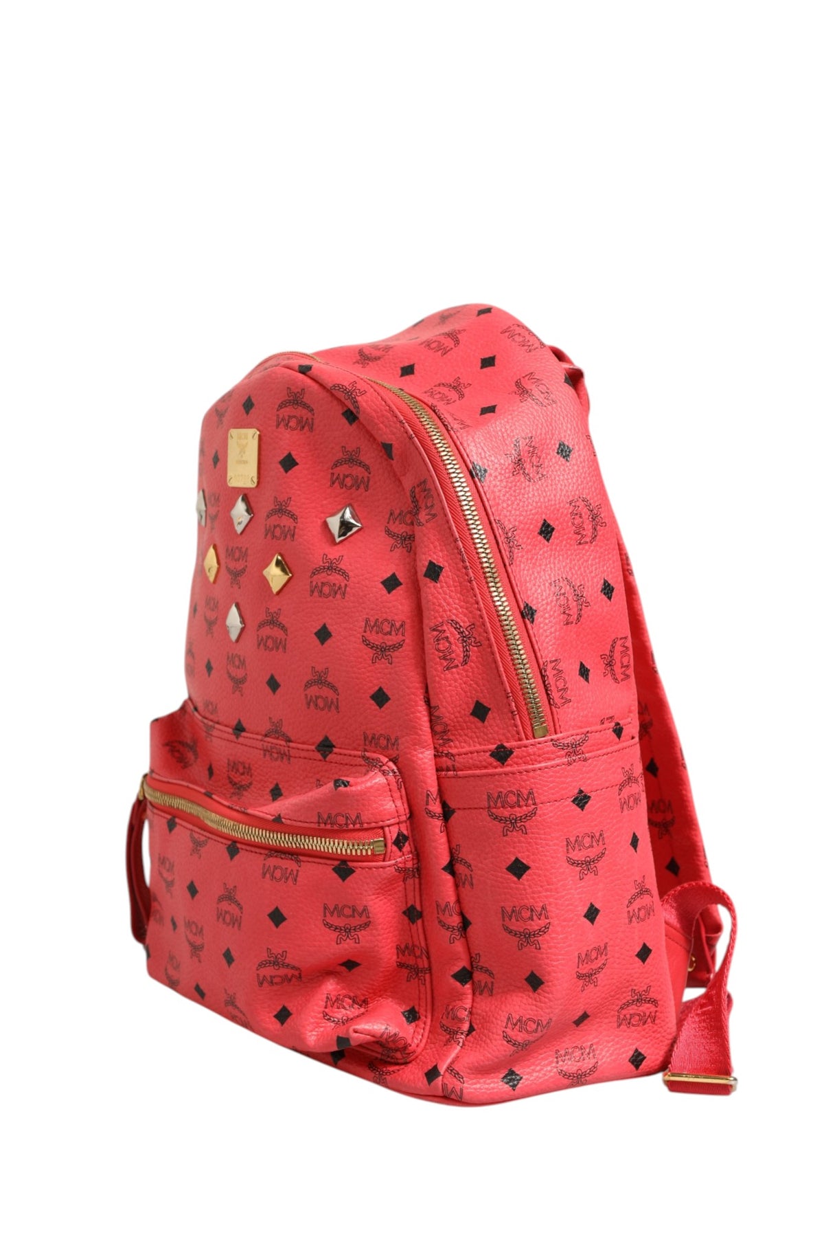 MCM Visetos Backpack - Élégance et Praticité en Rose