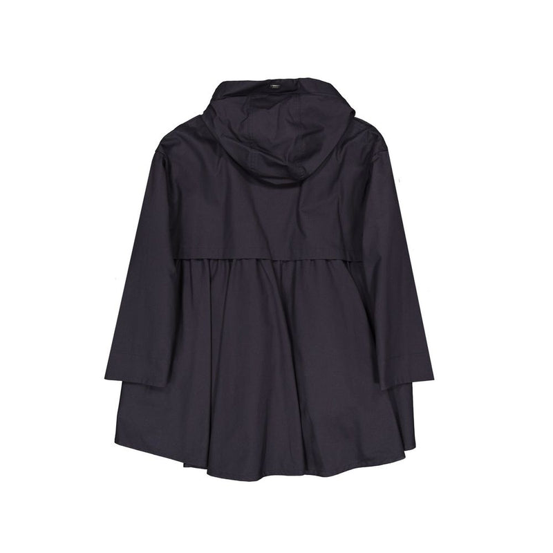 Herno Blue Cotton Shell Jacket for Women
