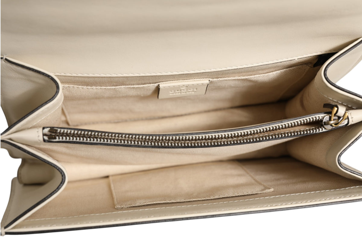 Gucci Dionysus Bamboo Top Handle Bag in Colorblock Leather
