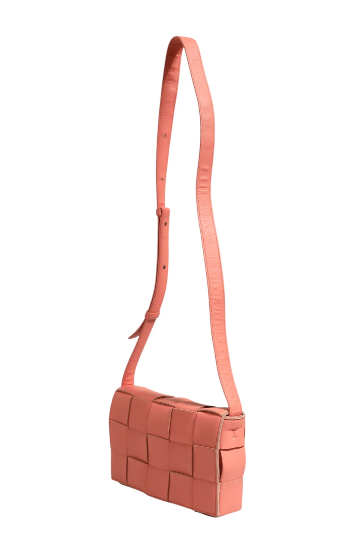 Bottega Veneta Lambskin Maxi Intrecciato Cassette Crossbody Bag