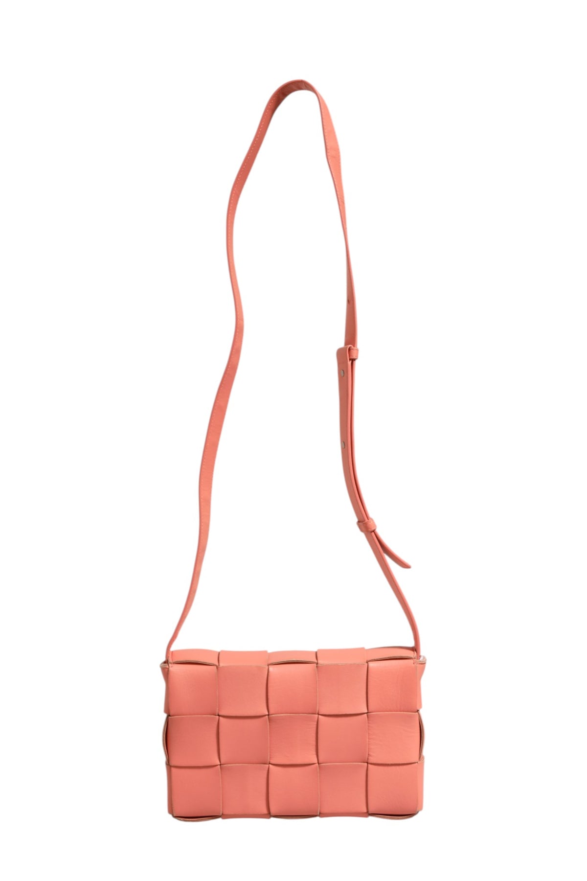 Bottega Veneta Lambskin Maxi Intrecciato Cassette Crossbody Bag