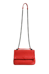 Bottega Veneta Olimpia Small Intrecciato Leather Shoulder Bag
