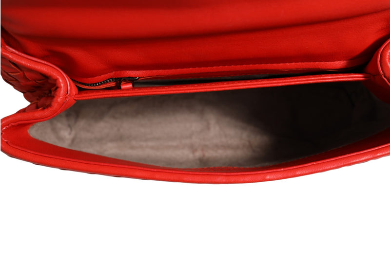 Bottega Veneta Olimpia Small Intrecciato Leather Shoulder Bag