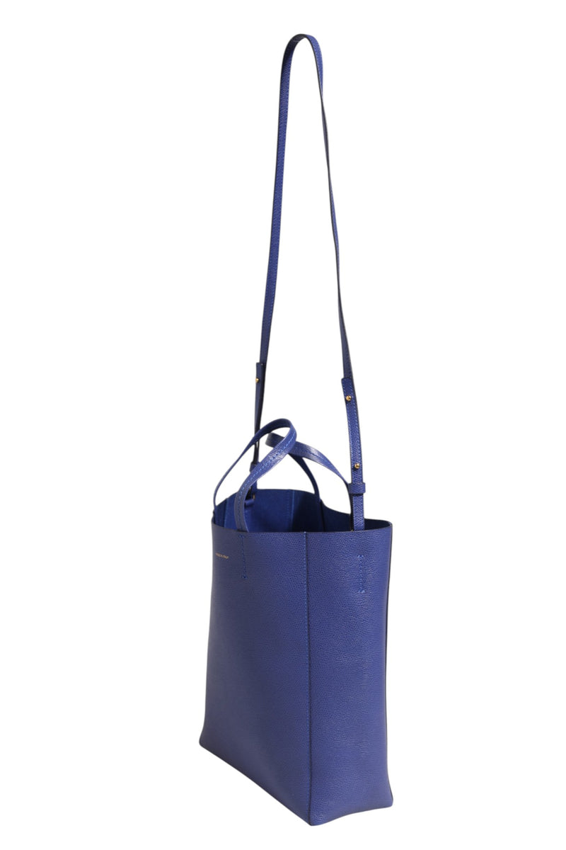 Celine Blue with Gold Tote Bag
