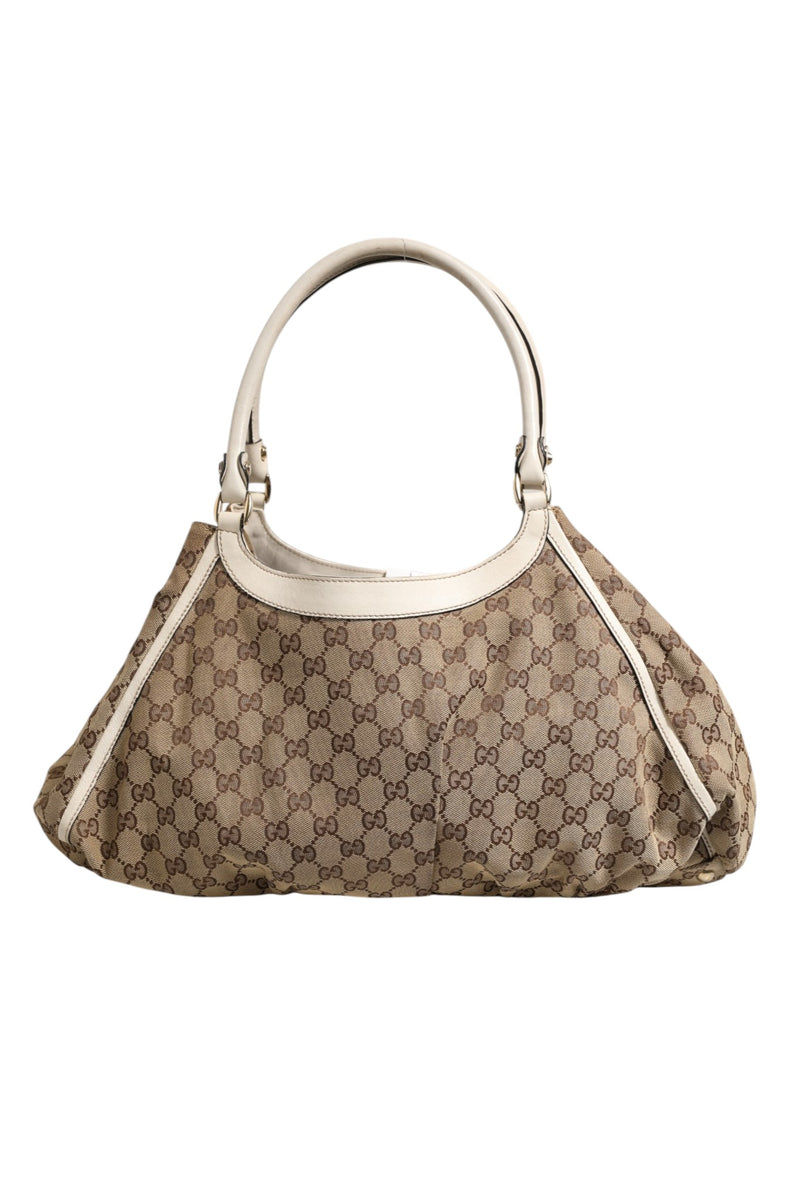 Gucci Canvas Abbey D Ring Shoulder Bag - Élégance intemporelle