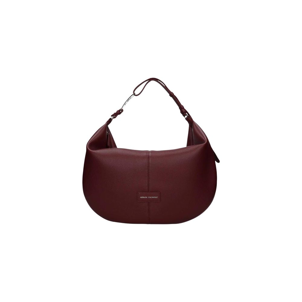 Armani Exchange Bordeaux Polyester Handbag - Elegant & Practical