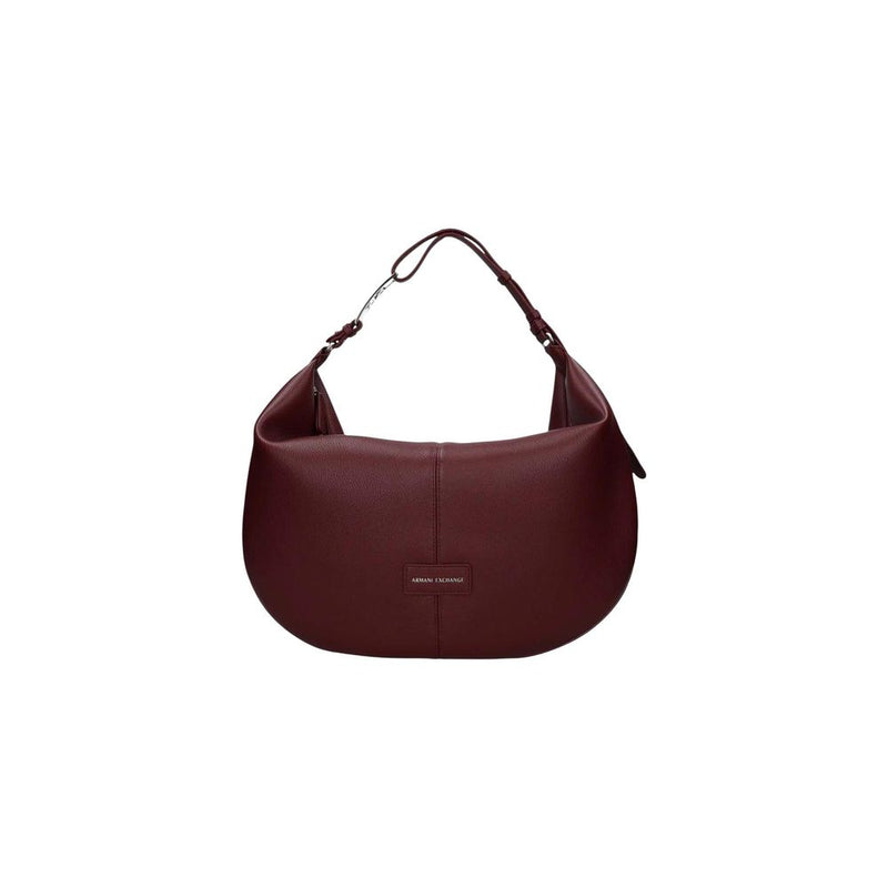 Armani Exchange Bordeaux Polyester Handbag - Elegant & Practical