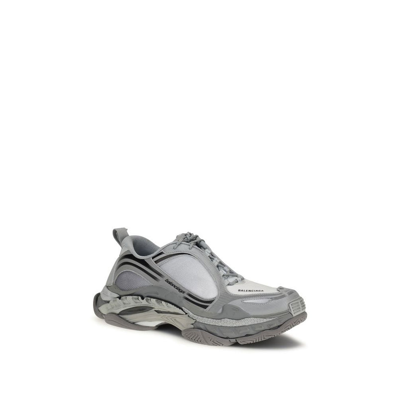 Balenciaga Triple S 2 Gradient Sneakers - Gray Polyethylene