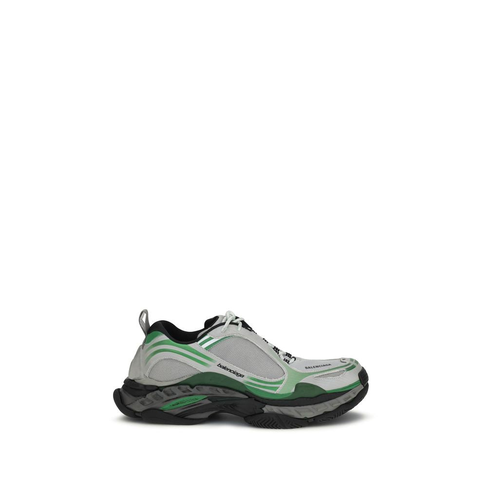 Balenciaga Triple S.2 Gray Polyester Athletic Sneakers