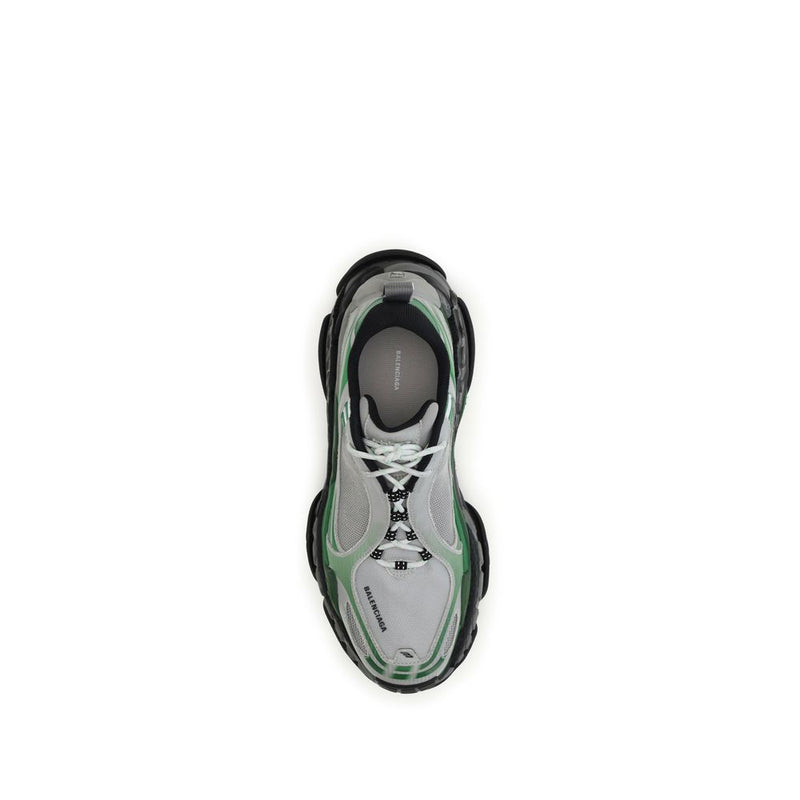 Balenciaga Triple S.2 Gray Polyester Athletic Sneakers