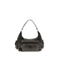 Miu Miu Brown Calf Leather Bos Taurus Shoulder Bag