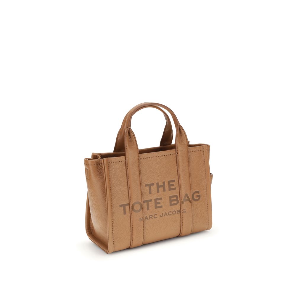 Sac à main en cuir de veau marron Marc Jacobs