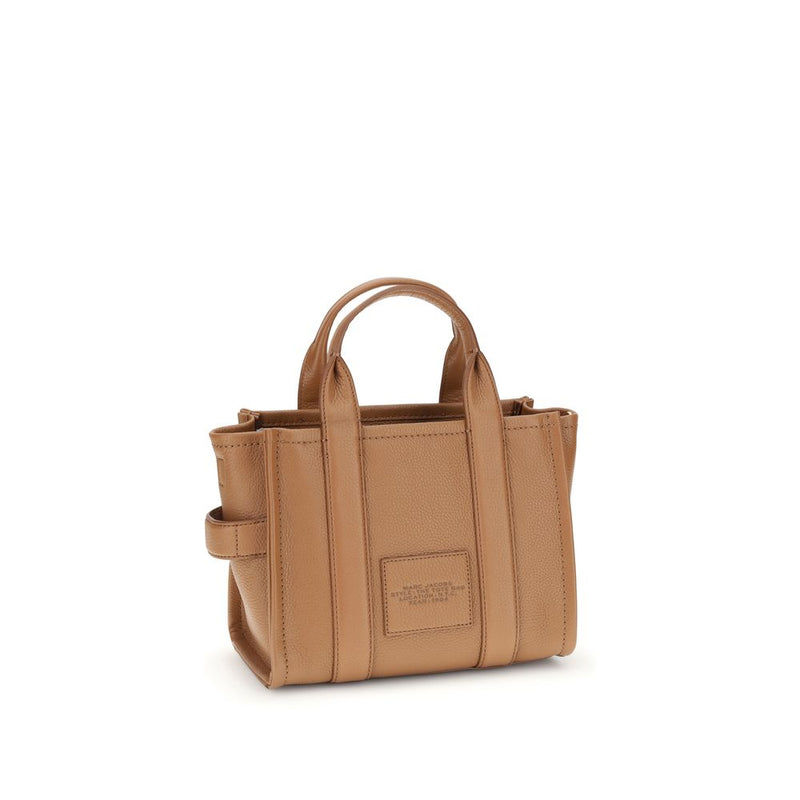 Sac à main en cuir de veau marron Marc Jacobs