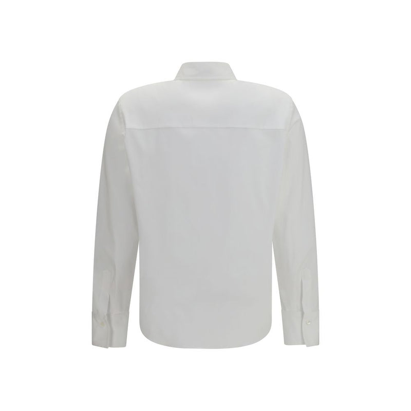 Brunello Cucinelli White Cotton Dress Shirt - Elegant & Timeless