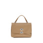 Zanellato Beige Calf Leather Bos Taurus Shoulder Bag