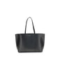 Tory Burch Black Calf Leather Bos Taurus Handbag